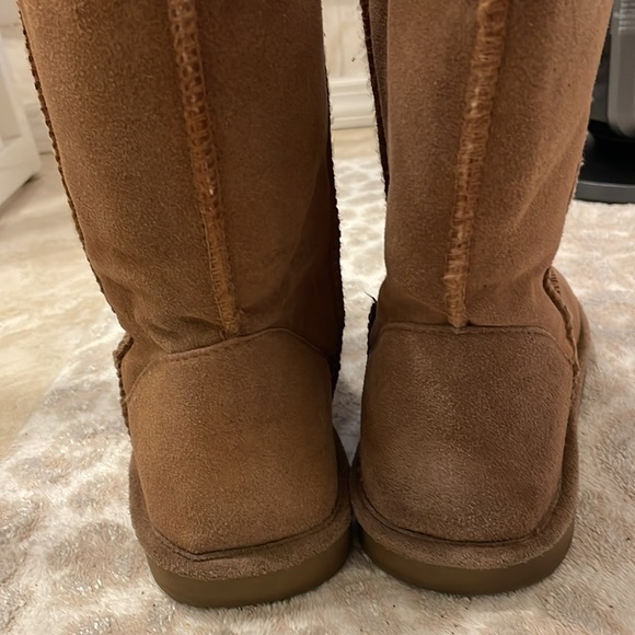 ABound short caramel / tan suede boot size 10 - Picture 5 of 10